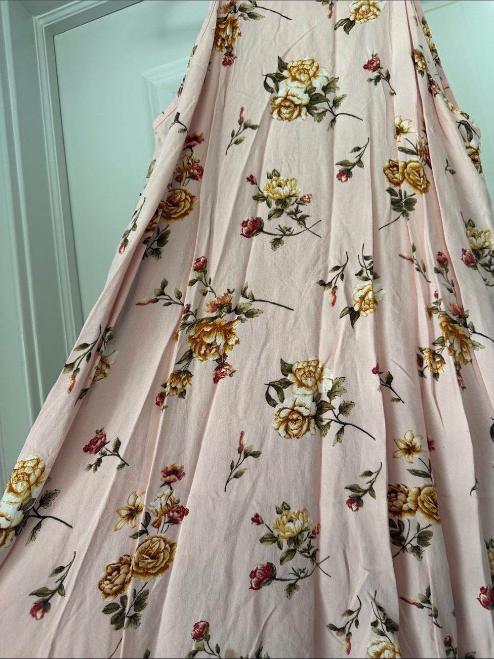 Forever 21 Pink Floral Mini Sundress - Picture 3 of 4